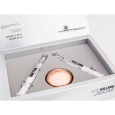 Utsukusy AgeKilling Homecare Set - bestehend aus AgeKilling Creme und AgeKilling Serum - effektive Anti-Falten Behandlung