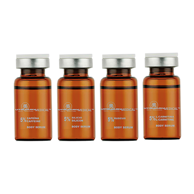 Sterile Ampullen mit Microneedling Serum für den Körper