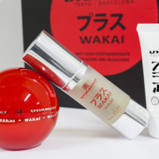 Utsukusy Wakai Home Care Set: Wakai Creme 50 ml + Serum 30 ml + Bijin Gesichtsreinigungscreme 50 ml