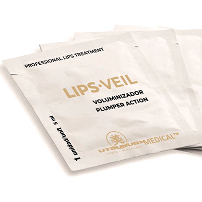 Lippen Vliesmaske von Utsukusy Cosmetics, ideal nach Microneedling der Lippen