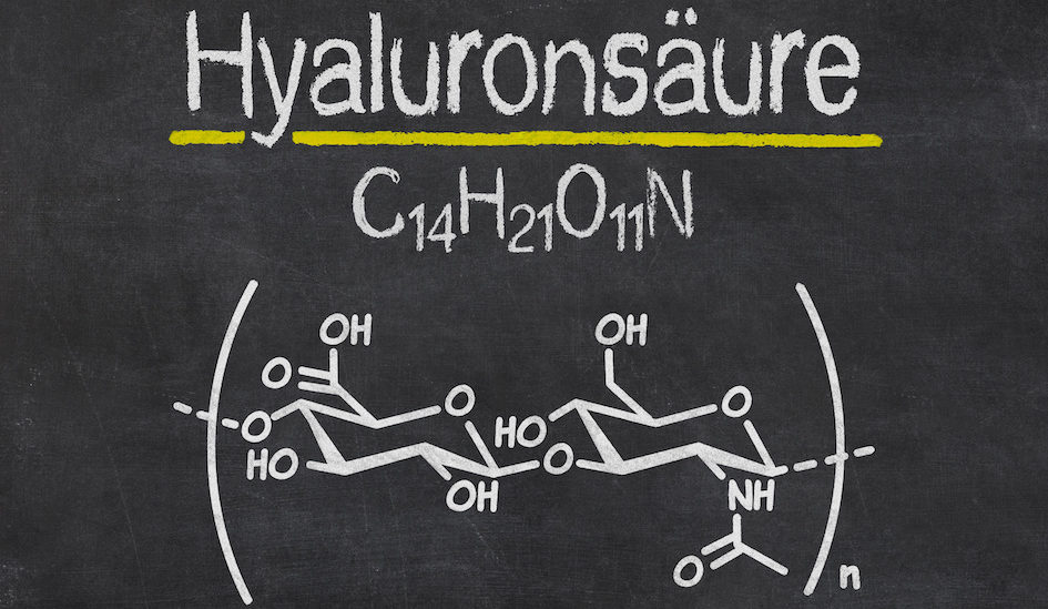 Chem. Formel Hyaluronsäure - Microneedling mit Hyaluron Serum