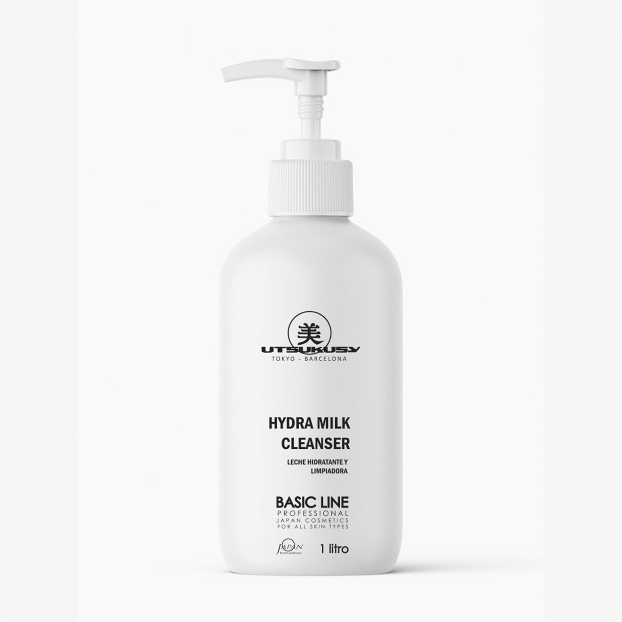 Basic Line Reinigungsmilch von Utsukusy Cosmetics, ideal als Gesichtsreiniger vor Microneedling-Behandlungen