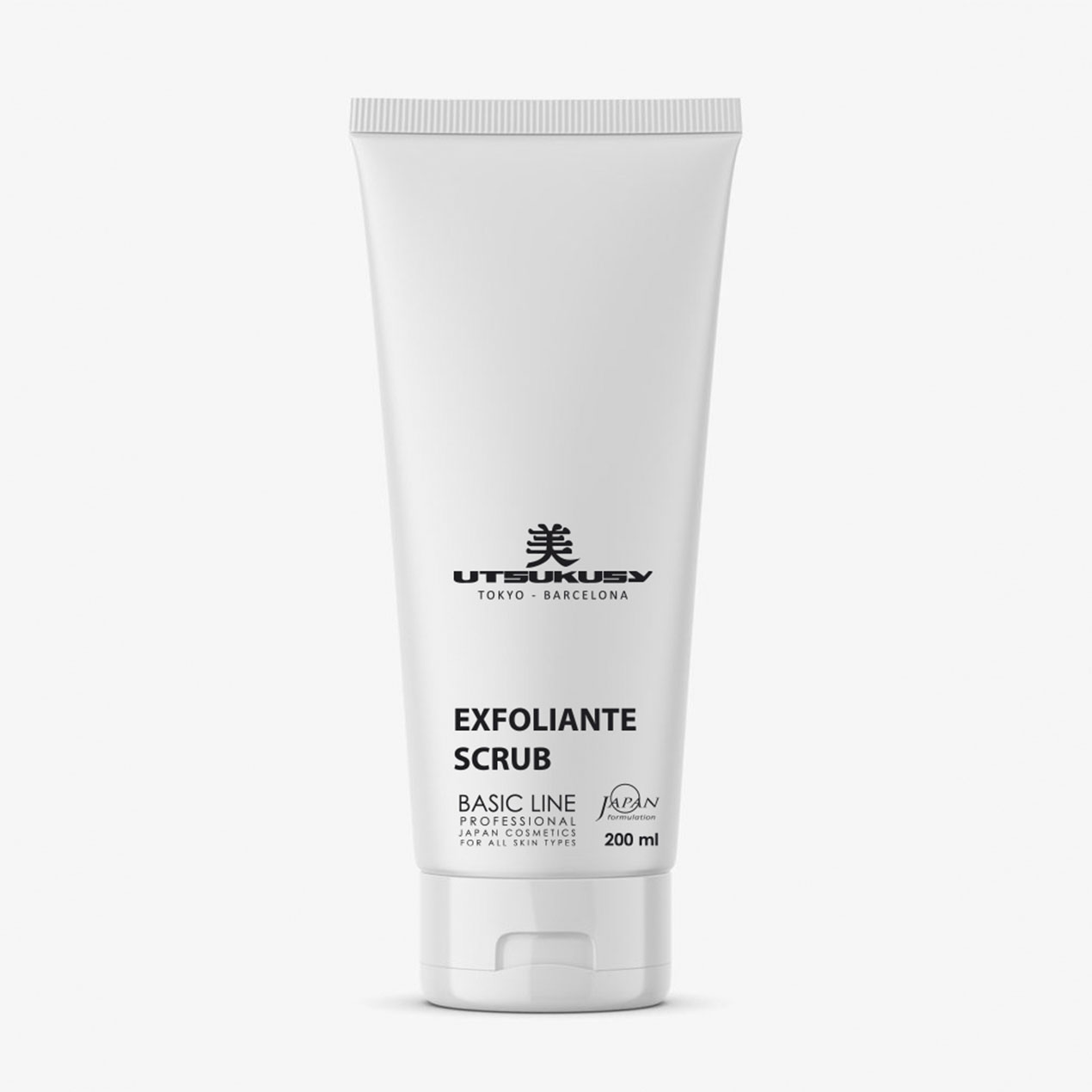 Basic Line Scrub von Utsukusy für die Skincare Routine