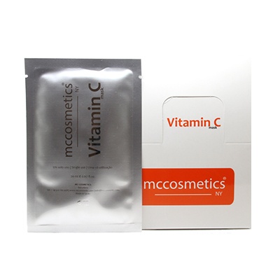 Vliesmaske bzw. Gesichtsmaske mit Vitamin C von mccosmetics