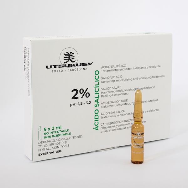 Chemisches Peeling mit 2% Salizylsäure (BHA)