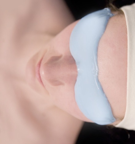 Augenkontur Peel-off Algenmaske für die Augenpflege mit Microneedling
