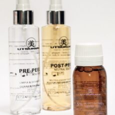 Bernsteinsäure-Peeling von Utsukusy Cosmetics mit Pre-Peel und Post-Peel