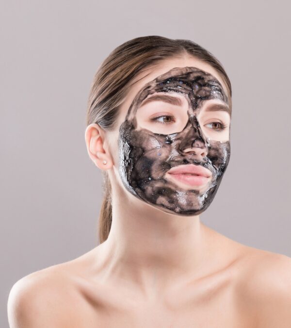 Charcoal Mask - sterile Black Detox Mask von Utsukusy