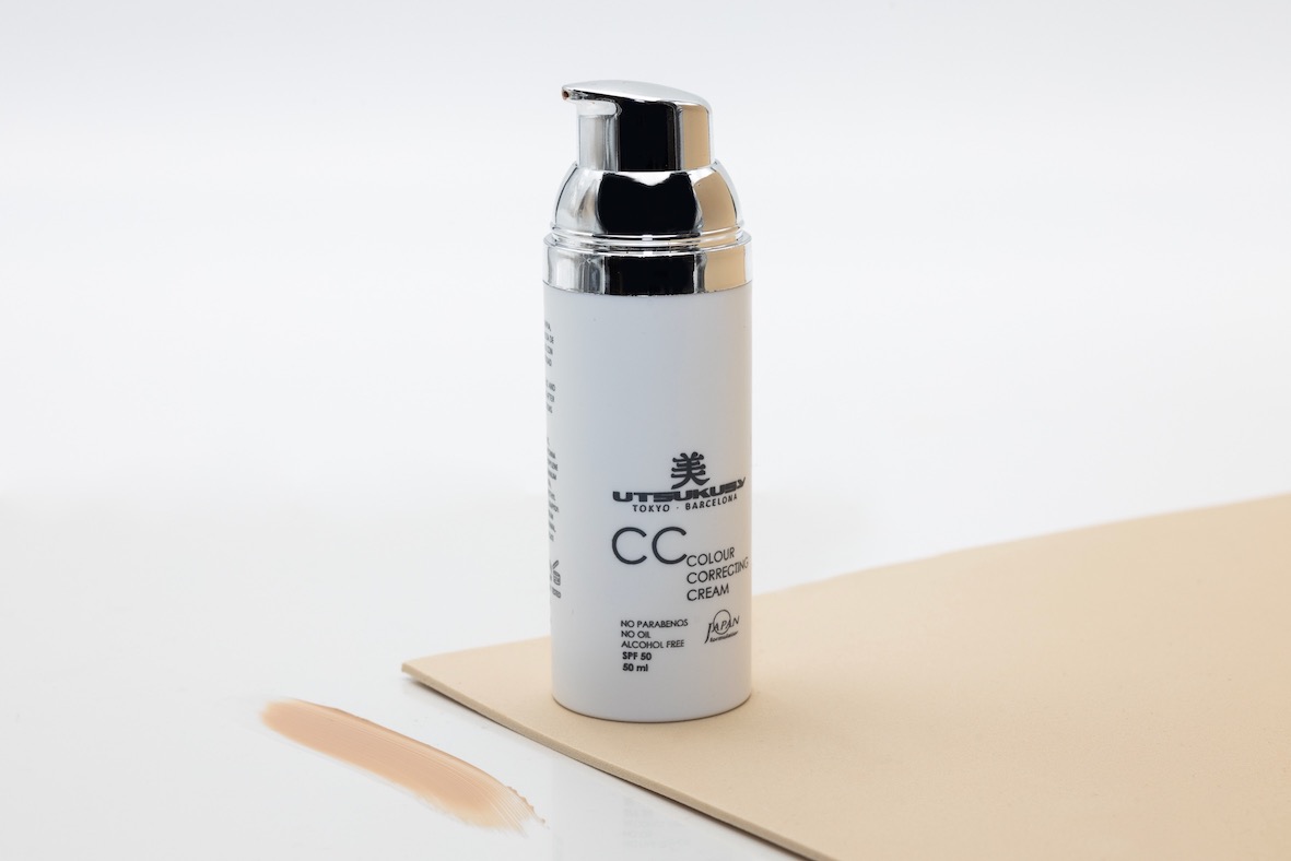 CC-Cream von Utsukusy Cosmetics mit Lichtschutzfaktor 50