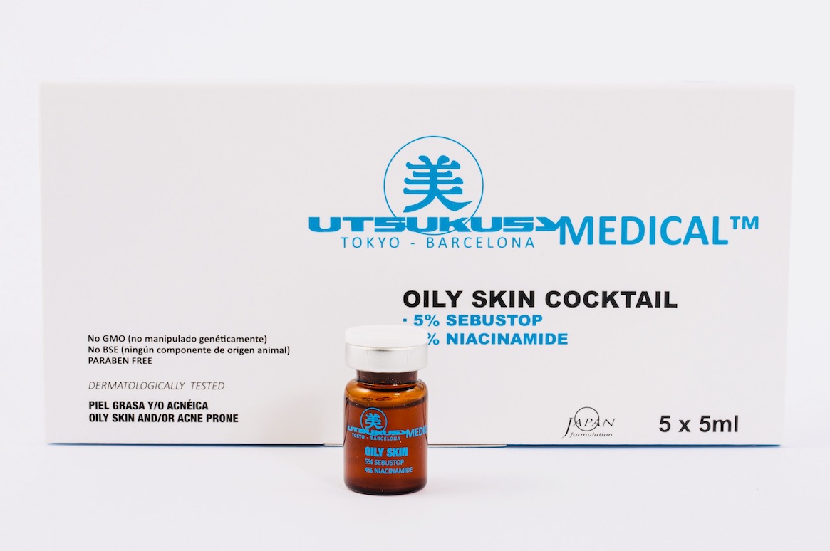 Oily Skin Serum - Microneedling Serum für fettige Haut, unreine Haut und Akne