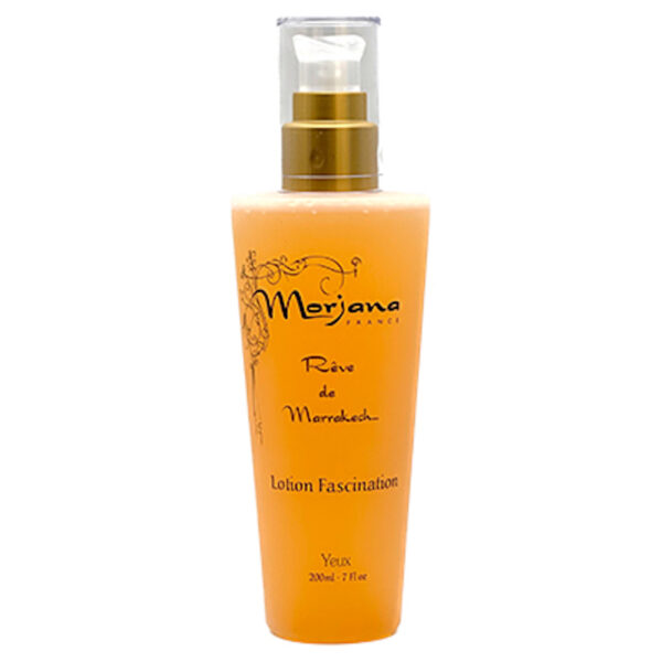 Biphase Make-up Entferner von Moriana mit Argan-Öl und Orangenblüten-Wasser, löst stärkstes Make-up u. verschönert die Augenkontur