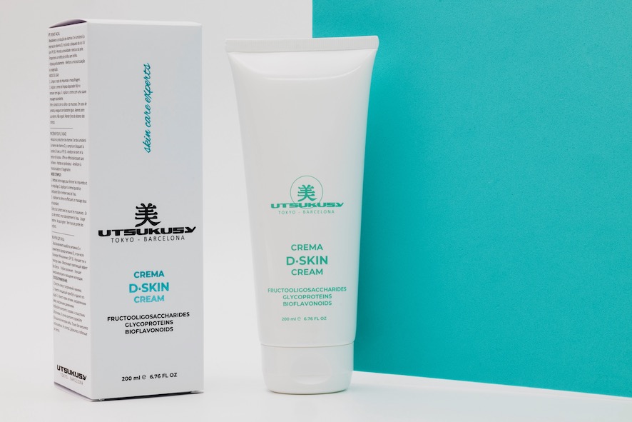 D Skin Gesichtscreme von Utsukusy mit Nectaria Lithops zur körpereigenen Produktion von Vitamin D