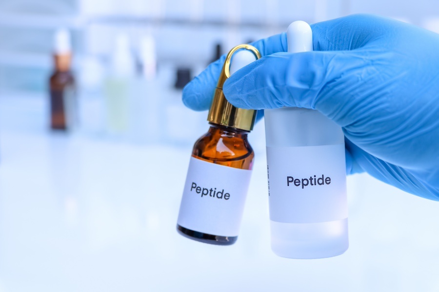 Peptide in der Hautpflege