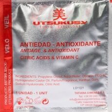 Anti-Aging Gesichtsmaske - sterile Vliesmaske mit Hyaluronsäure u. Vitamin C - ideal nach Microneedling mit Dermaroller o. Dermapen