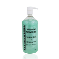 Kontaktgel von Utsukusy Cosmetics - Turquoise and Diamond Crystalgel - leitfähiges Aktivierungsgel für Kosmetikgeräte für Kosmetikerinnen u. Heilpraktiker