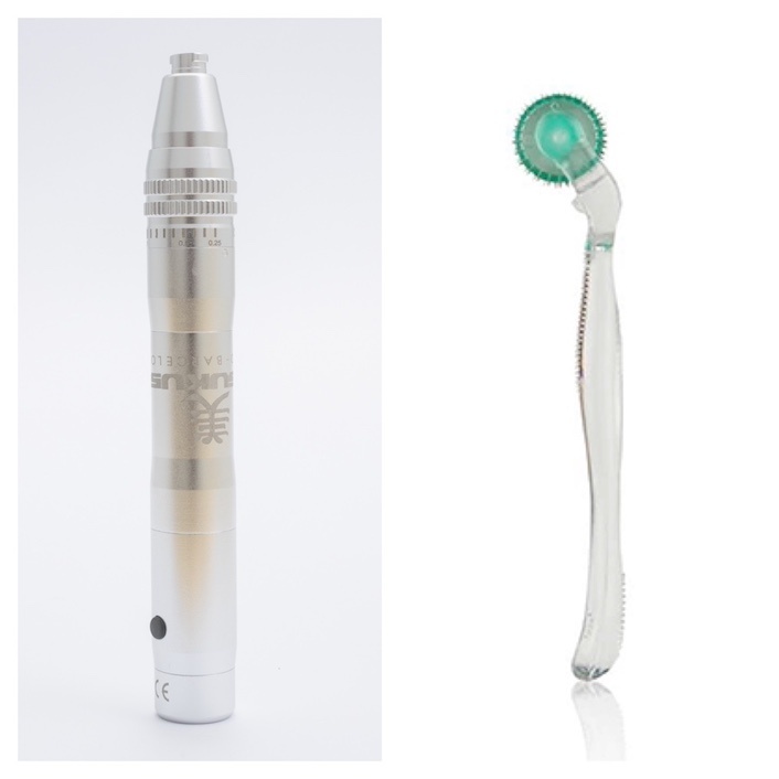 Dermapen vs. Dermaroller bei Microneedling Behandlungen
