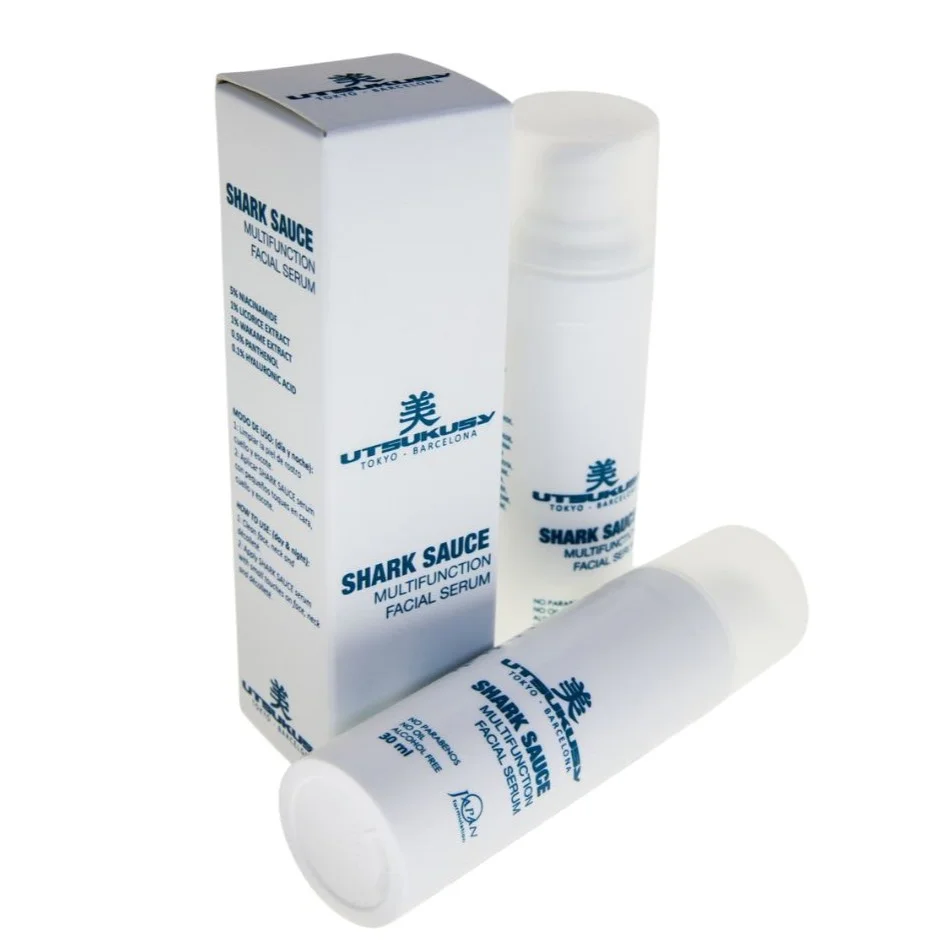 Shark Sauce Serum von Utsukusy Cosmetics - Multifunktionales Gesichtsserum mit Niacinamid, Hyaluronsäure und Panthenol