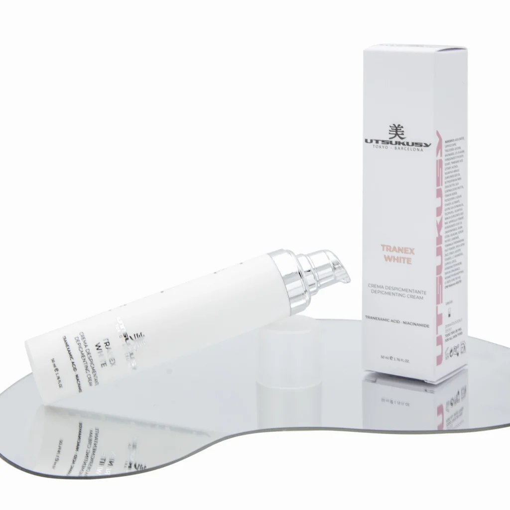 Tranex White Cream - Gesichtscreme von Utsukusy gegen Pigmentflecken, Altersflecken, Melasma