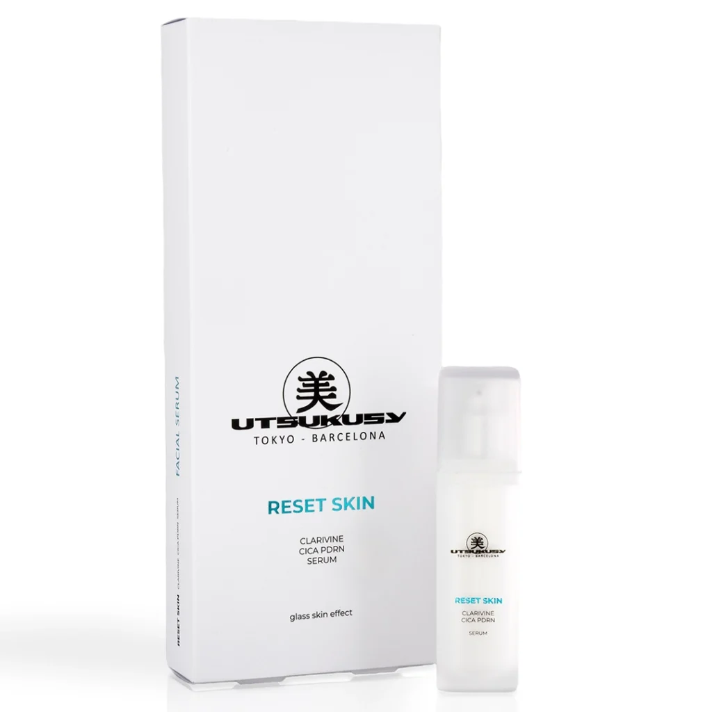 Reset Skin Serum von Utsukusy mit PDRN & Clarivine sorgt für einen Glass Skin Effekt